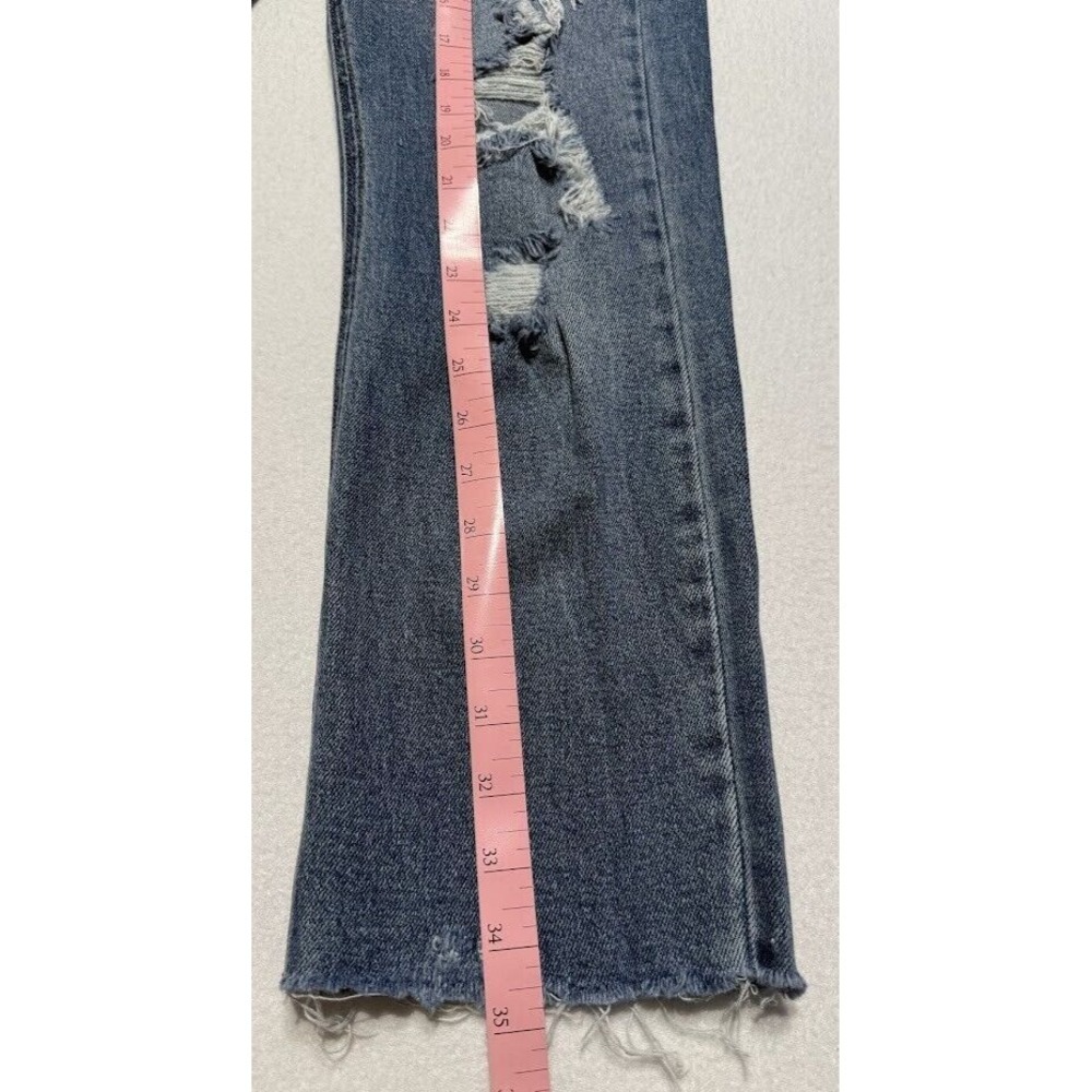 SONG Jeans Women size 7/28 Timeless Fit Demin Distressed High Rise‎ Casual - Picture 10 of 14